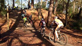 cycles & nature - ocean oxygene, 3 heure de vtt, club de vtt situé a Arcacon, 2014