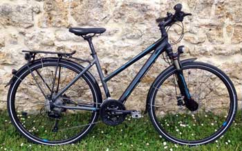 cycles et nature : magasin de vente et de reparation de velo a bordeaux,  bergamont VTC Horizon 7.4 2014