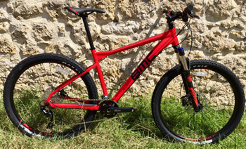 cycles et nature : magasin de vente, de location et de reparation de velo a villenave d'ornon, proche Bordeaux(33), BMC Sportelite 27.5 TWO (RED) 2018