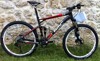 cycles et nature : magasin de vente et de reparation de velo a bordeaux, BMC fourstroke fs 01 2012