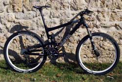 cycle, cycles et nature : magasin de vente et de reparation de velo a bordeaux, commencal,  super 4 carbone