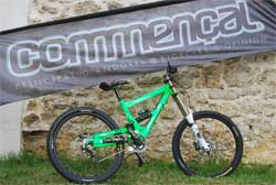 cycle, cycles et nature : magasin de vente et de reparation de velo a bordeaux, commencal,  suprem dh vip 2010