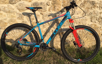 cycle, cycles et nature : magasin de vente et de reparation de velo a bordeaux, VTT CUBE LTD Pro 27.5 blackline 2015