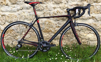 cycle, cycles et nature : magasin de vente et de reparation de velo a bordeaux, CUBE GTC SL carbon n flashred 2015 