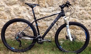 cycle, cycles et nature : magasin de vente et de reparation de velo a bordeaux, VTT CUBE LTD Pro 27.5 blackline 2015