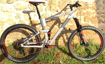 cycle, cycles et nature : magasin de vente et de reparation de velo a bordeaux, VTT CUBE STEREO 150 HPA race 27.5+ 2017