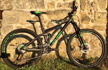 cycle, cycles et nature : magasin de vente et de reparation de velo a bordeaux, VTT CUBE STEREO 120 HPA SL 2017