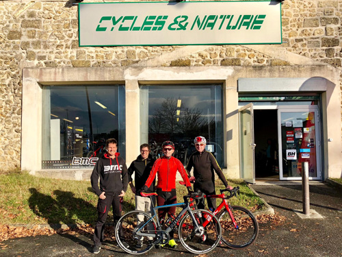 cycles et nature : magasin de vente, de location et de reparation de velo a villenave d'ornon, proche Bordeaux(33) noel 2017