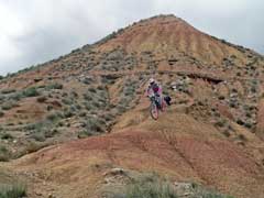 la team cycles et nature aux bardenas !!!