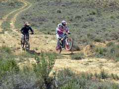 la team cycles et nature aux bardenas !!!