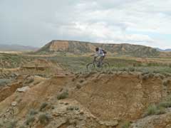 la team cycles et nature aux bardenas !!!