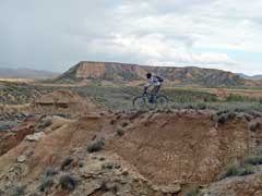 la team cycles et nature aux bardenas !!!