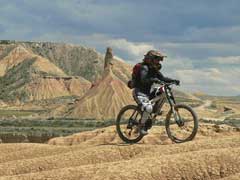 la team cycles et nature aux bardenas !!!