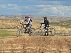 la team cycles et nature aux bardenas !!!