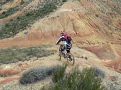 la team cycles et nature aux bardenas !!!