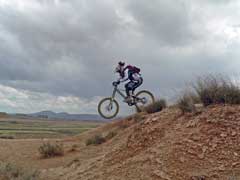 la team cycles et nature aux bardenas !!!