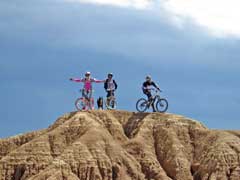 la team cycles et nature aux bardenas !!!