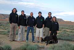 la team cycles et nature aux bardenas !!!