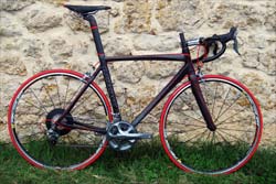 cycle, cycles et nature : magasin de vente et de reparation de velo a bordeaux, look, velo 586 2011 mat black