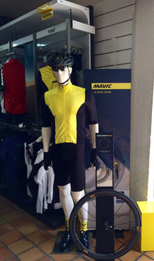 cycles et nature : magasin de vente et de reparation de velo a bordeaux, Mavic textile