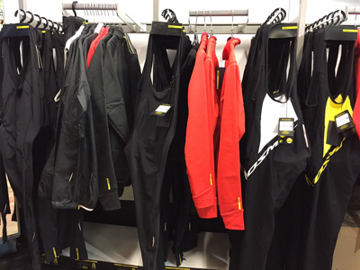 cycles et nature : magasin de vente et de reparation de velo a bordeaux, Mavic textile automne hiver 2017