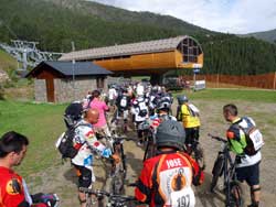 cycles et nature a vallnord pour la maxiavalanche