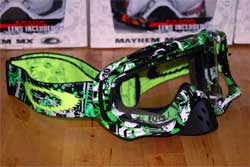 cycle, cycles et nature : magasin de vente et de reparation de velo a bordeaux, lunette et masque oakley mtb, vtt, dh, velo de route, mx,  crobar one icon green