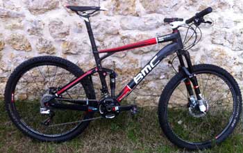 cycles et nature : magasin de vente et de reparation de velo a bordeaux,BMC Four stroke FS01 2012 modifié occasion