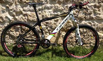 cycles et nature : magasin de vente et de reparation de velo a bordeaux, Vtt orbea alma teamcarbon 2009
