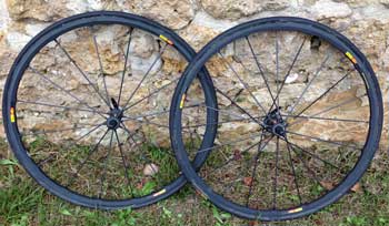 Paire de roues Mavic R sys SLR Boyaux 2012 occasion