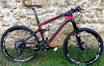 LOOK 920 (26") 2014 FULL XT Fourche Sid XX paire de roues mavic ST occasion