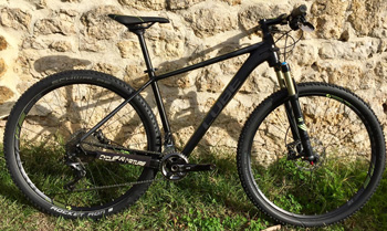 cycle, cycles et nature : magasin de vente et de reparation de velo a bordeaux VTT CUBE 29" LTD SL 2016