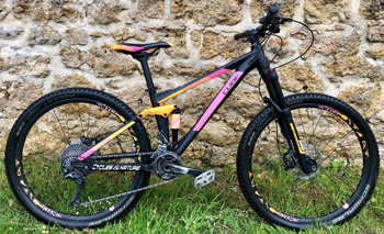 cycles et nature : magasin de vente et de reparation de velo a bordeaux, VTT CUBE Sting 120 HPA SL 27.5 16" 2017