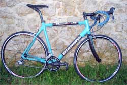 cycle, cycles et nature : magasin de vente et de reparation de velo a bordeaux, occasions et bonnes affaires, velo course bianchi 928