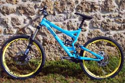 occasion, cycle, cycles et nature : magasin de vente et de reparation de velo a bordeaux, Spécialized SX trail taille M baby blue 2007