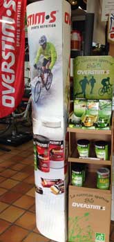 cycles et nature : magasin de vente et de reparation de velo a bordeaux, overstims, NUTRITION SPORTIVE 