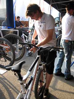 roc d azur 2007, cycles et nature, test lapierre, test look