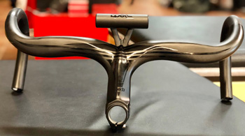 cycle, cycles et nature : magasin de vente et de reparation de velo a bordeaux, Cintre Intégré DEDA ALANERA Carbone Mat