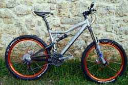 cycle, cycles et nature : magasin de vente et de reparation de velo a bordeaux, vtt yeti 575